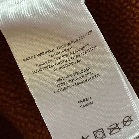 Mountain Hardwear Burnt Orange 1/4 Zip Sweatshirt Sweater Mens XL - Picture 6 of 9